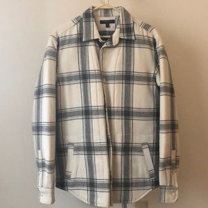 BANANA REPUBLIC Plaid Quilted Jacket💞